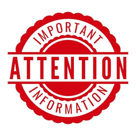 Attention Important Information 的图像结果