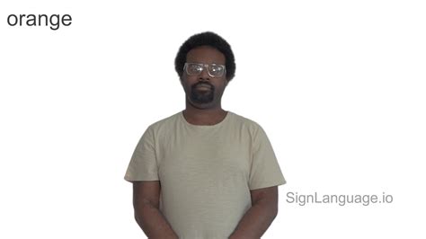 Orange in ASL - American Sign Language - 8 Video Examples