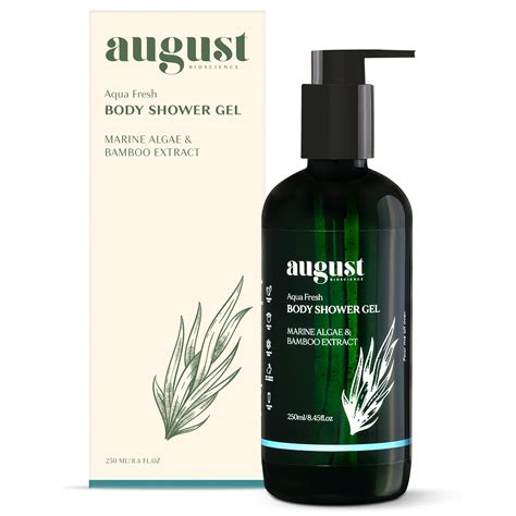 Buy Aqua Fresh Body Shower Gel For Smooth & Glowing Skin | Marine Alga ...