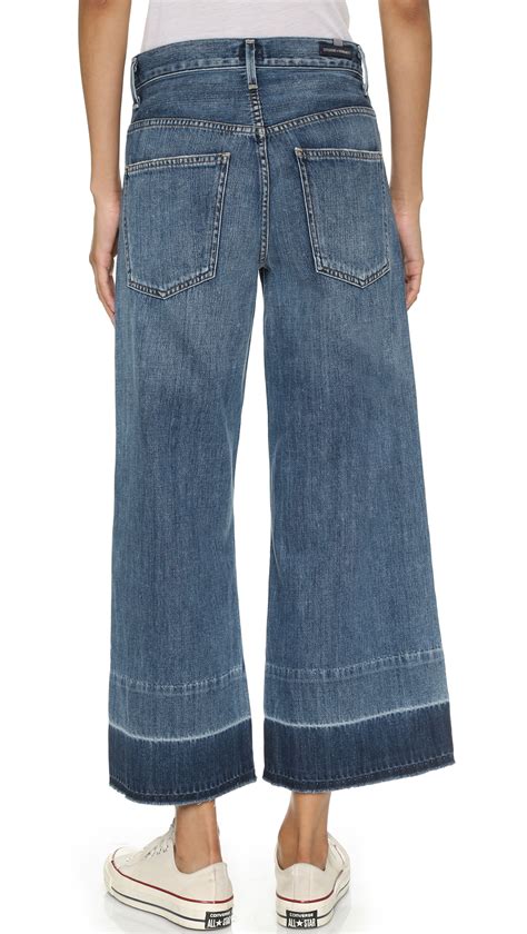 Women's Cropped Jeans Wide Leg at Jose Norman blog