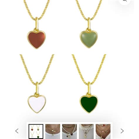 white love heart EVRY jewels necklace MESSAGE ME... - Depop
