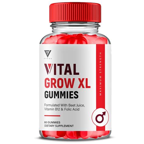 Vital Grow XL Gummies Reviews: Male Enhancement Supplement