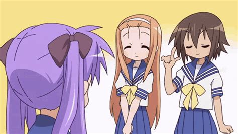 Misao Kusakabe Lucky Star GIF - Misao Kusakabe Lucky Star Smug ...