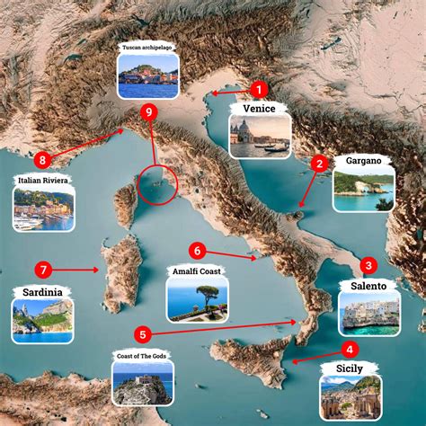 9 MUST-VISIT Italian coastal destinations (with map)