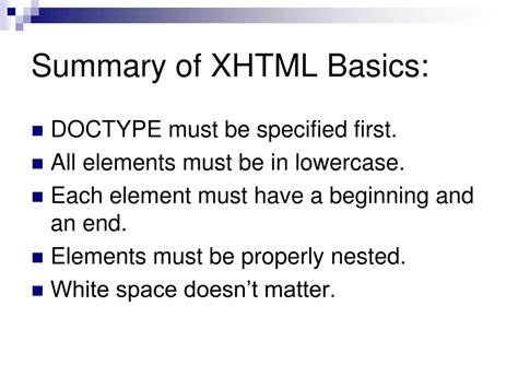 Image result for How to Make a XHTML