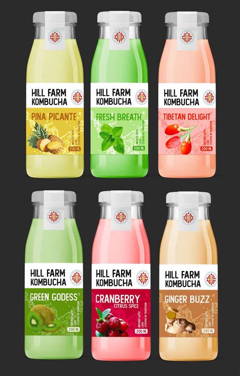 Entry #17 by shiblee10 for Design a product label for Kombucha - Also ...