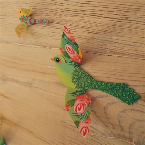 Paper Birds for Wall Decoration: Set of 24 – Sky Goodies
