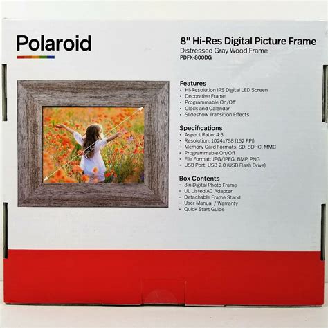 Polaroid 8 Digital Picture Frame
