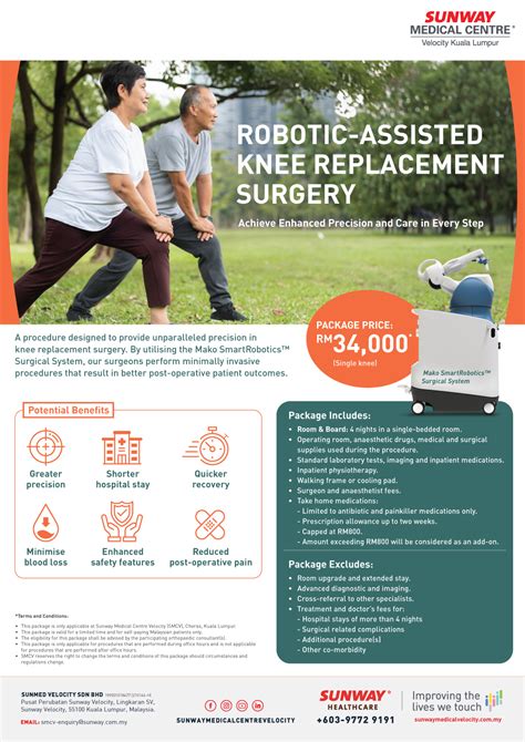 Sunway Medical Centre Velocity Robotic-Assisted Knee Replacement Surgery