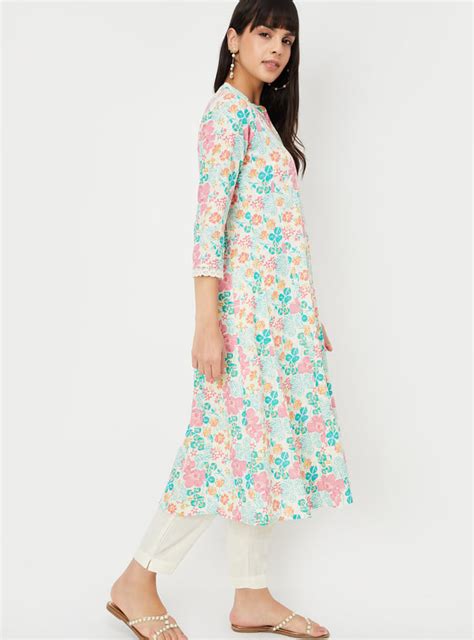 Buy Women Printed A-line Kurta Set Online at just Rs. 1299.0 ...