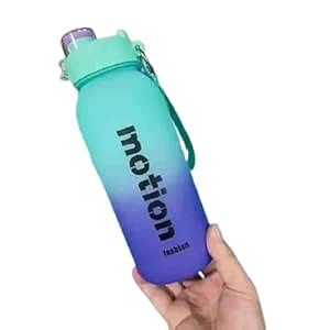 CARTEEO 1 Liter Motivational Water Bottle - BPA-Free, Leak-Proof Sports ...