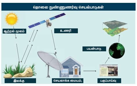 தொலை நுண்ணுணர்வின் கூறுகள் | Elements of Remote Sensing | in Tamil