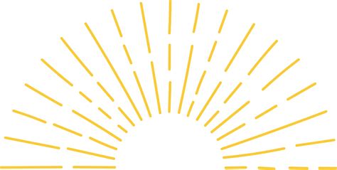 Hand drawn sunburst clip art 22186687 PNG