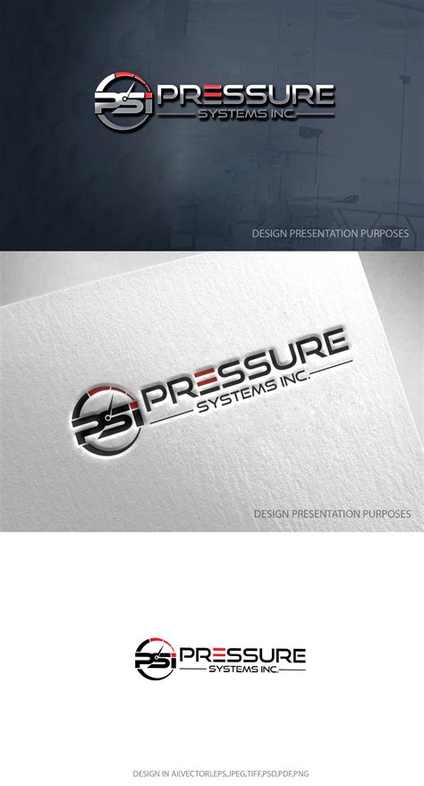 Professional, Elegant, Industrial Logo Design for PSI Pressure Systems ...