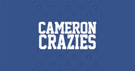 Cameron Crazies - Cameron Crazies - T-Shirt | TeePublic