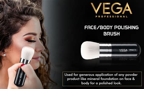 Buy VEGA PROFESSIONAL Face/Body Polishing Brush, Soft Bristles, Copper ...