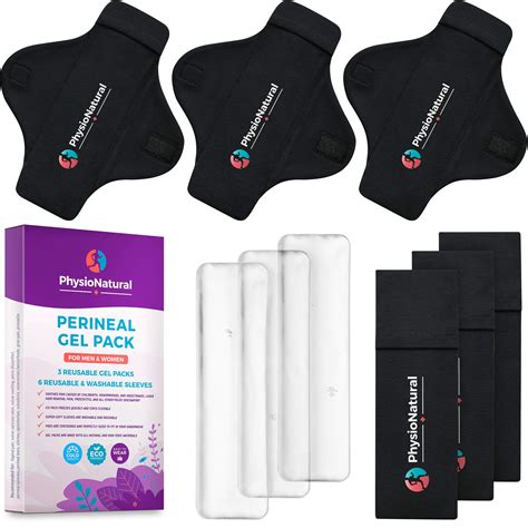 Buy Reusable Perineal Ice Packs with Washable Sleeves – for Hemorrhoids ...