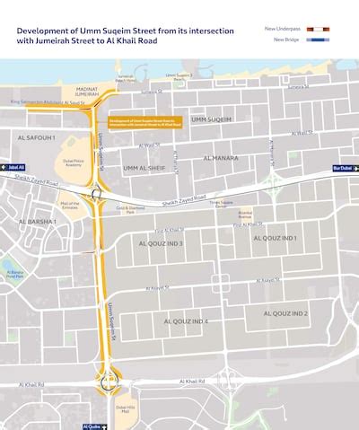 Dubai refreshes look of Umm Suqeim Street as part of upgrade | The National