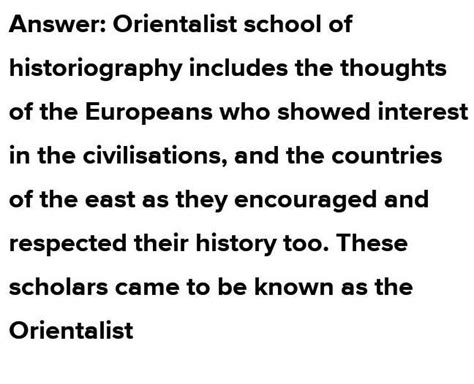 orientalist historiography - Brainly.in