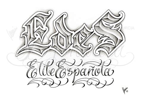 Fonts Chicano Buchstaben Tribal Schriftarten Arte Letra Estilos ...