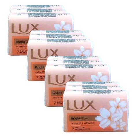 Lux Brighter Glow Jasmine Vitamin C + E Soap (3X100g) Pack of 4 – KartWalk