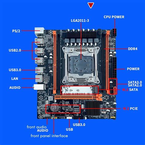 Buy RACHEL X99 with E5 2620 V3 CPU+ Cable B85 LGA2011-3 4X DDR4 REG ECC ...