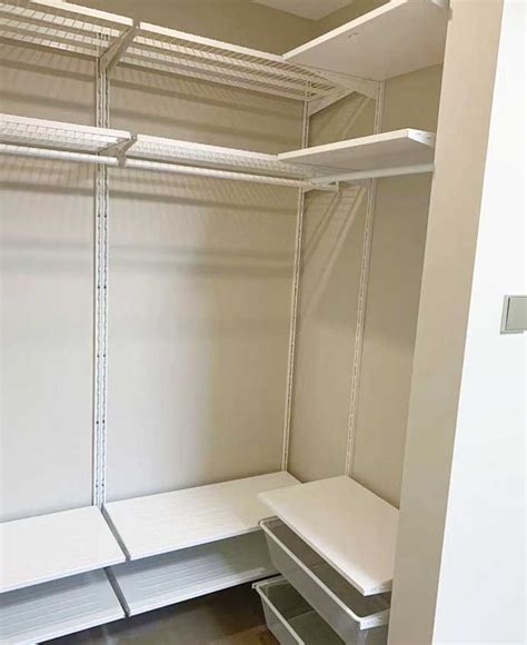4x4 closet layout