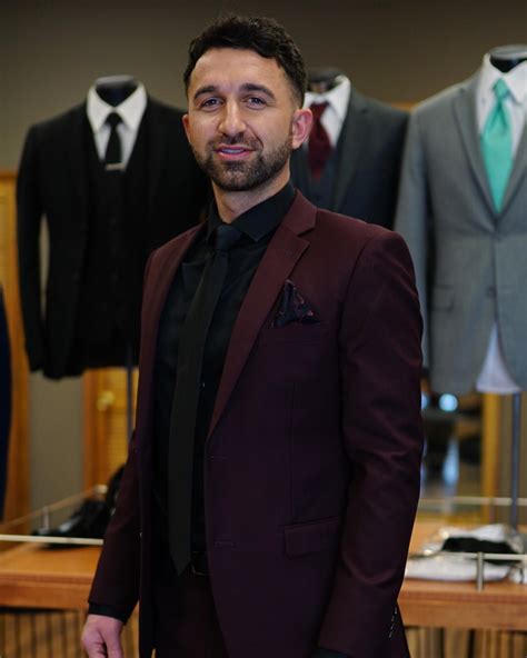 Style of the Week | Black suit men, Dark red suit, All black suit