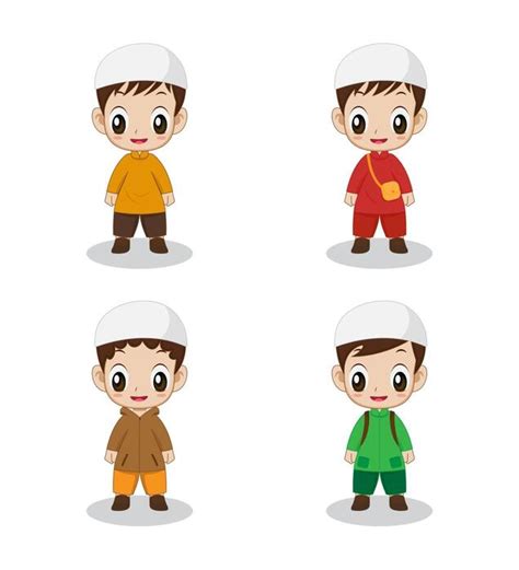 Muslim Boy Vector 的图像结果
