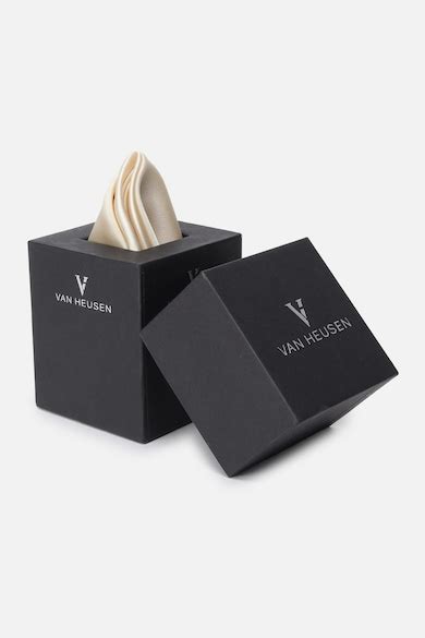 Buy Men Beige Solid Party Pocket Square Online - 40077445 | Van Heusen