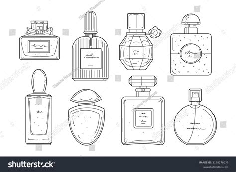 Perfume Bottle Drawing For Kids
