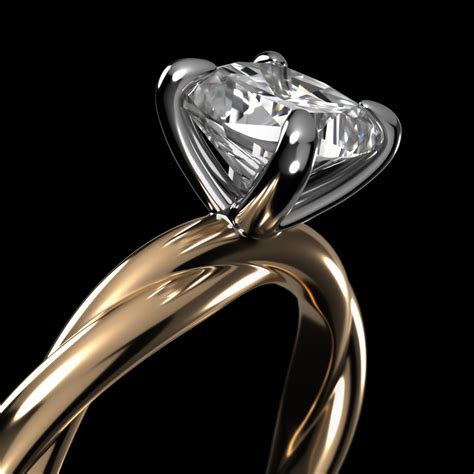 GIA 1.02 Carat I-VS2 Very Good Cut Cushion Modified Diamond Rope ...