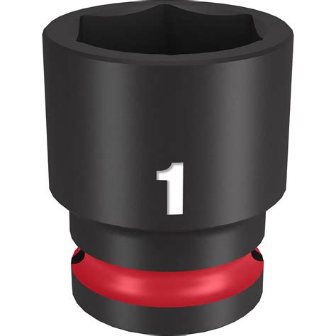 MILWAUKEE, 1/2 in Drive Size, SAE, Standard Impact Socket - 61DK93|49 ...