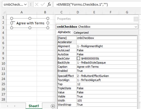 VBA Checkbox If Checked 的图像结果