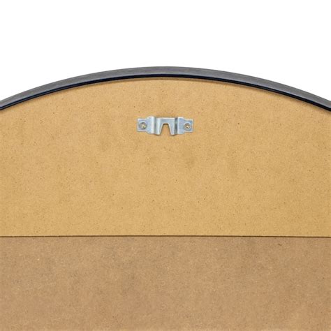 Design House 24-in x 36-in Framed Arch Bathroom Vanity Mirror (Matte ...