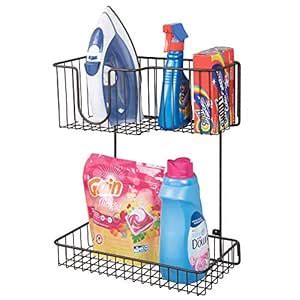 INDIAN DECOR 319737 Metal Wire Wall Mount Laundry Room Storage ...