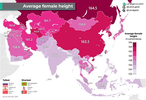 What Is The Average Height Of Asian Female - Dibujos Cute Para Imprimir