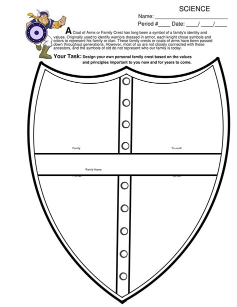 50+ Free Printable Coat Of Arms Templates [Editable PDF]