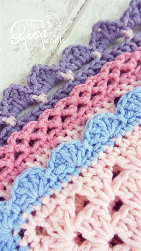 Image result for Crochet Border Patterns