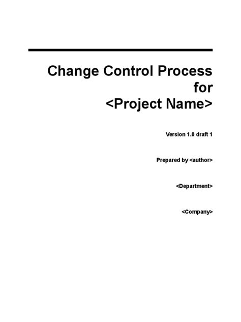 Change Control Process Poster 的图像结果