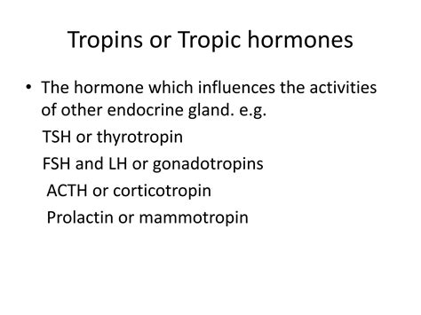 SOLUTION: Pituitary tropic and thyroid hormones - Studypool