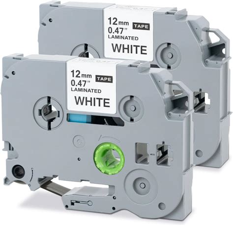 Amazon.com: PT-D220 Label Tape 12mm 231 Compatible with Brother Label ...