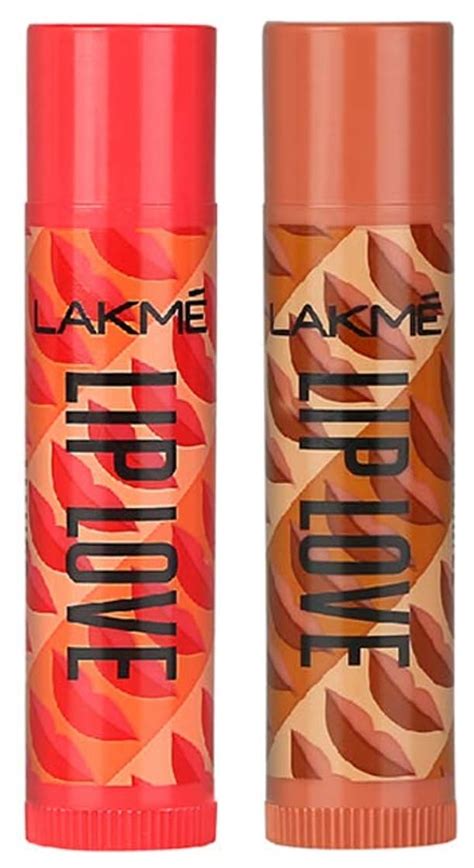Buy LAKMÉ Lip Love Chapstick Lip Balm, Caramel, 4.5g & Lip Love ...