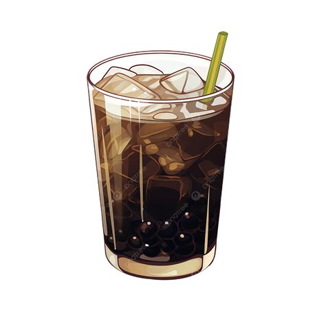 Grass Jelly Drink Transparent Background, Grass Jelly Drink, Chinese ...