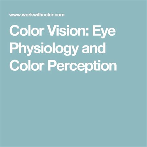 Color Vision 的图像结果