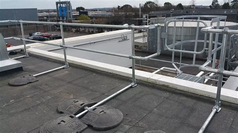 Kee Guard® ; Non-Penetrating Rooftop Guardrail for Ladder Access Points ...
