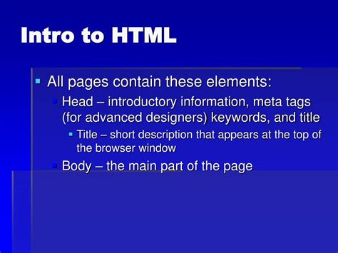 Image result for HTML Intro De
