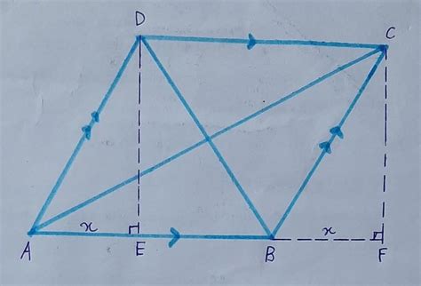 1.) Prove that the sum of the squares of the diagonals of a ...