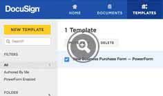 Image result for Add PowerForms Using Dcusign