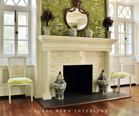 The Most Beautiful Fireplace Mantels | White Mantels | Part I - Laurel Home